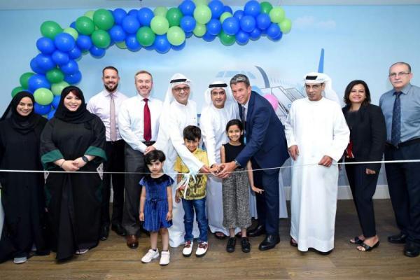 فرودگاه دبی و افتتاح یک سالن تازه برای بچه هایی که تنها سفر می نمایند