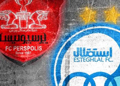 رجحان 20 میلیارد تومانی پرسپولیس مقابل استقلال