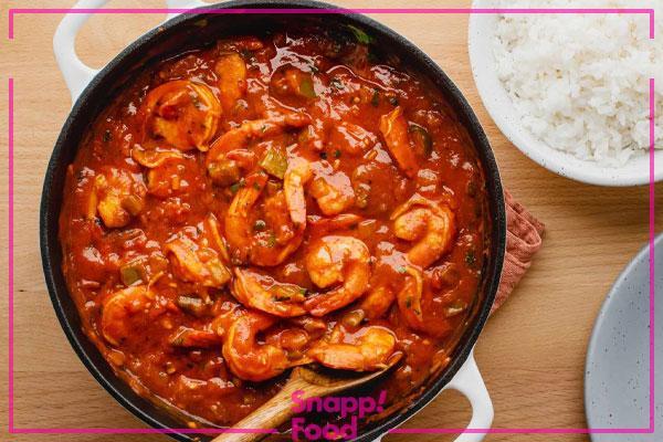 طرز تهیه خورش میگو با طعمی تند و تیز